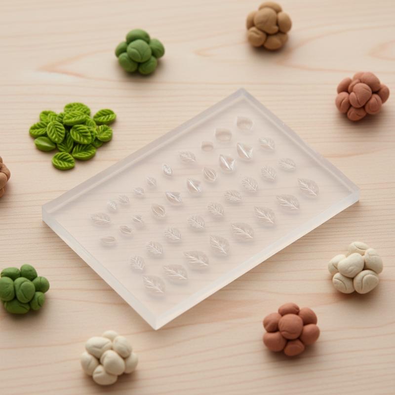 Art Craft Leaves - Molde 3D de silicona para decoración