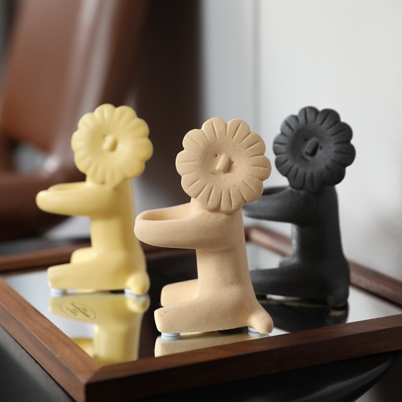 Art Craft Lion - Figuras de adornos de cerámica de