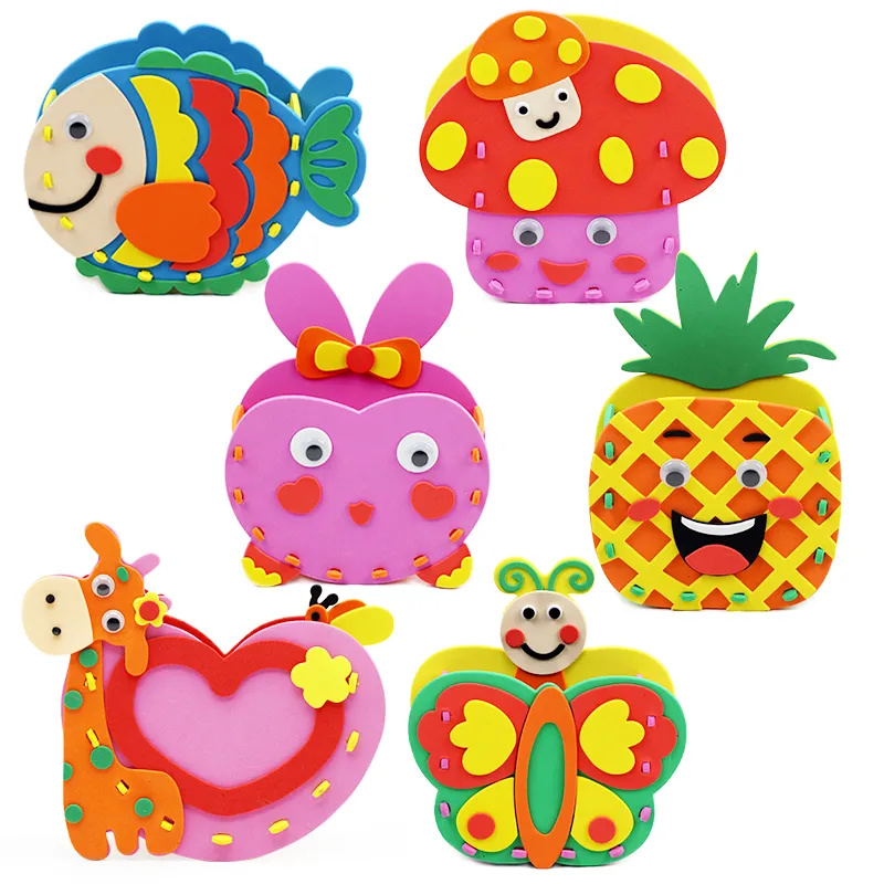 Art Craft For Kindergarten - Contenedor de bolígrafos de dibujos animados