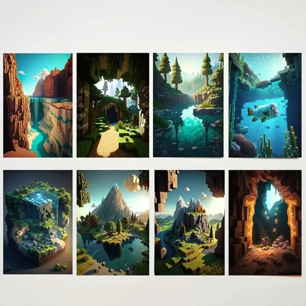 Art Craft Game - Lienzo Decorativo con Diseño de Juego