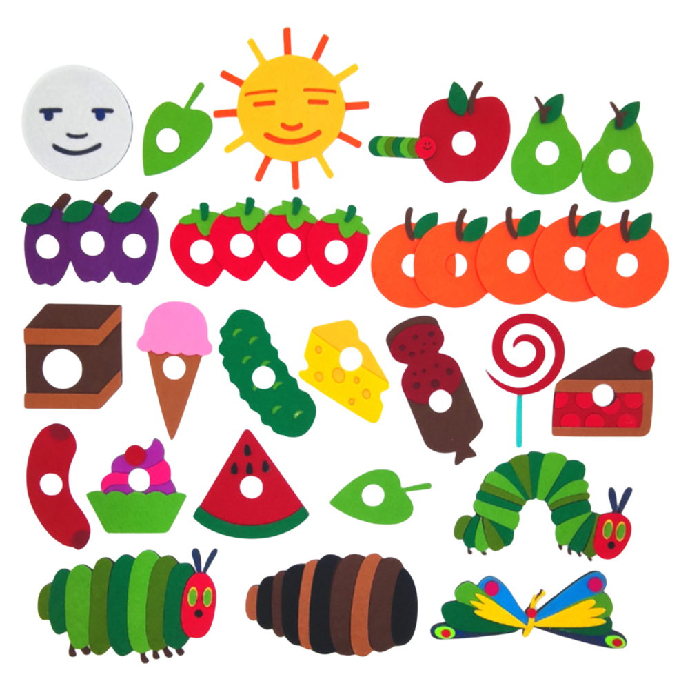 Art Craft Preschool - Juguete de la Oruga Hambrienta, Libros