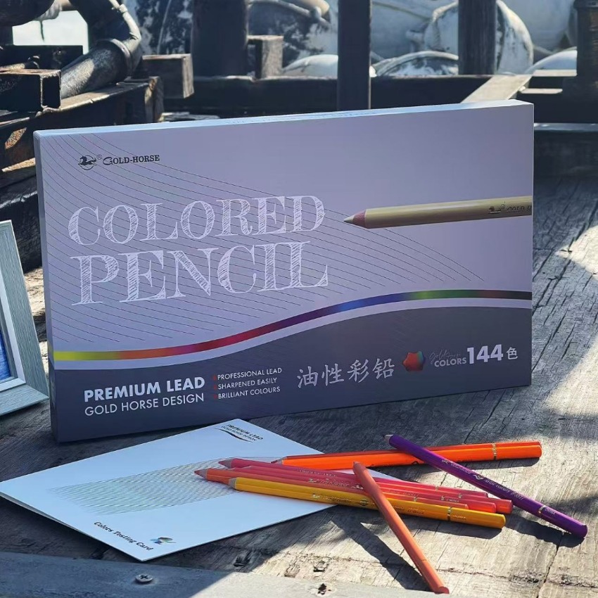 Colored Pencil Professional - Lápices de Colores Profesionales Gold Horse