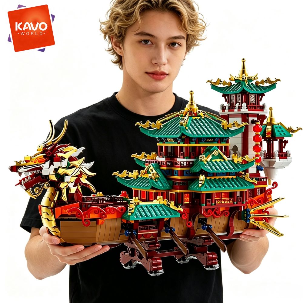 Exhibition Of Art And Craft - KAVOWORLD 2453 piezas Bloques de Construcción