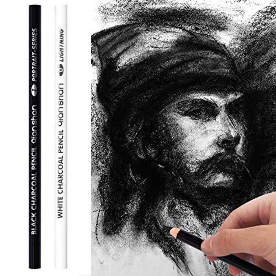 Colored Pencil Professional - 2 Lápices de Carbón de Color