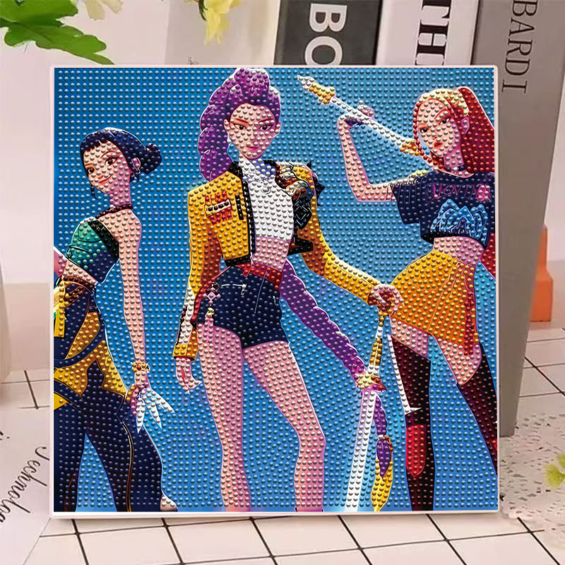 Art Craft Activity - Kit de Pintura de Diamantes Anime