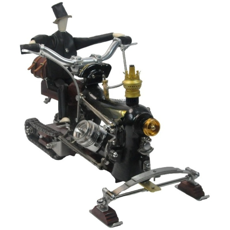 Art Crafts - Modelo de moto de nieve: una