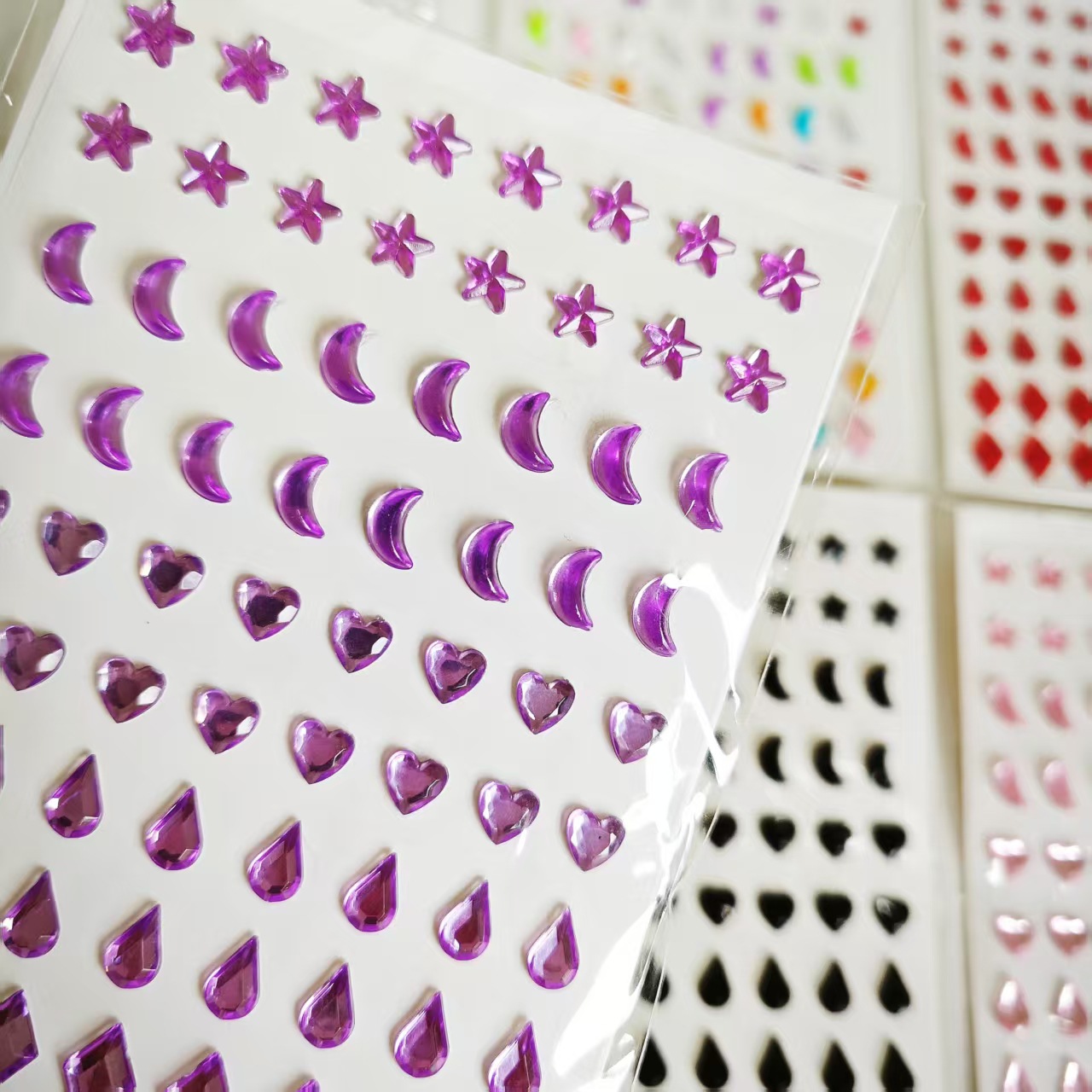 Art Crafts - Pegatinas Acrílicas 3D con Gemas para
