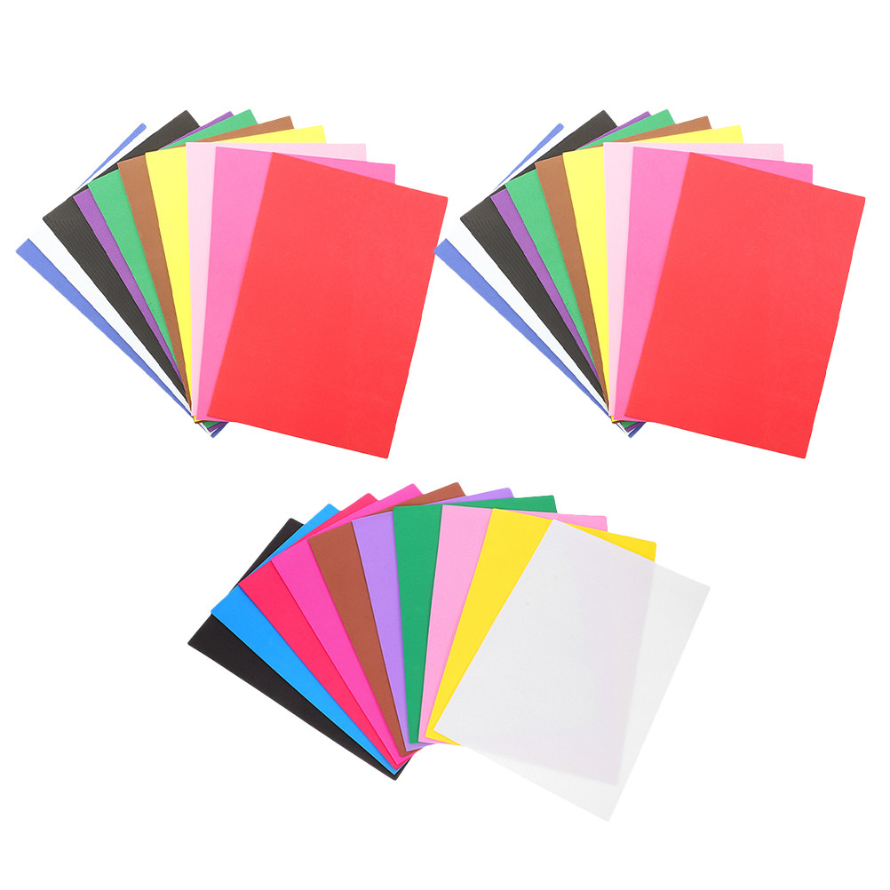 Art Craft Preschool - 30 Hojas de Papel Espuma Coloridas,