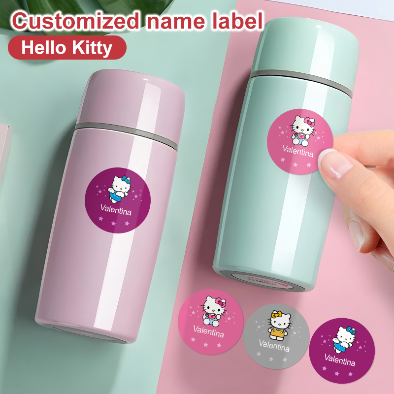 Art Craft Love - Pegatinas con nombre personalizado de Hello