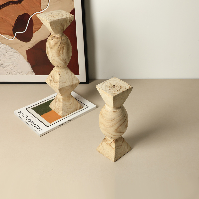 Adorno de columna de madera co - Exhibition Of Art And Craft reseña y precio