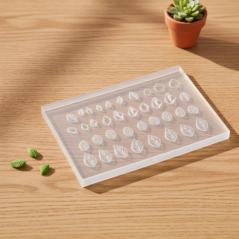 Molde 3D de silicona para deco - Art Craft Leaves reseña y precio