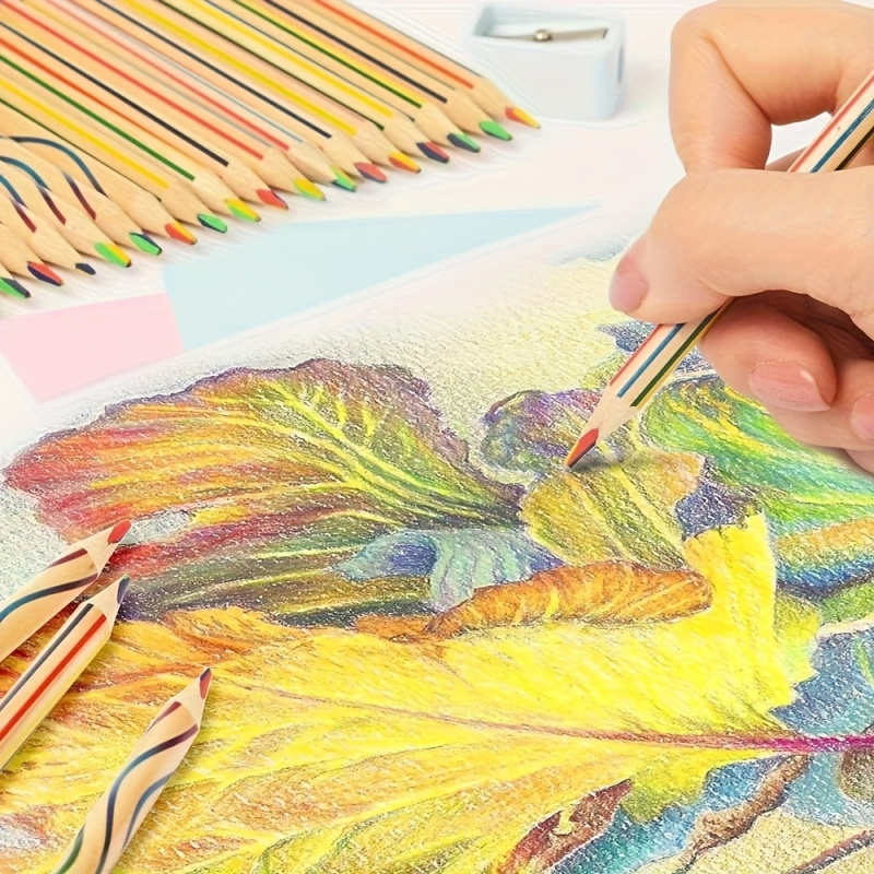 10/20/30 bolígrafos arcoíris,  - Colored Pencil Professional reseña y precio