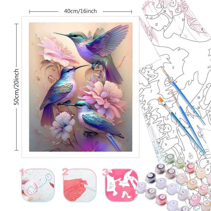 Kit de pintura por números par - Art Craft Game reseña y precio