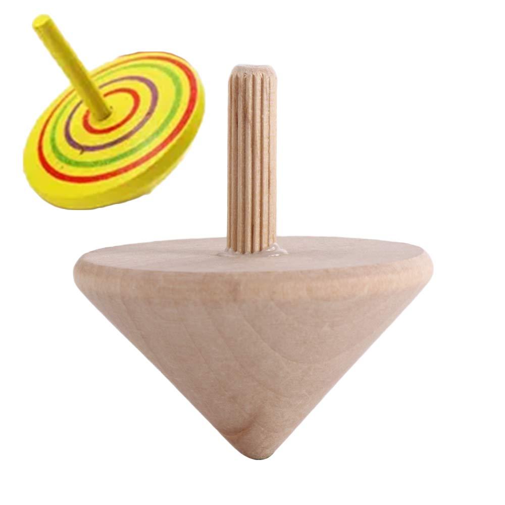 Trompo de Madera Giratorio par - Art Craft For Kindergarten reseña y precio