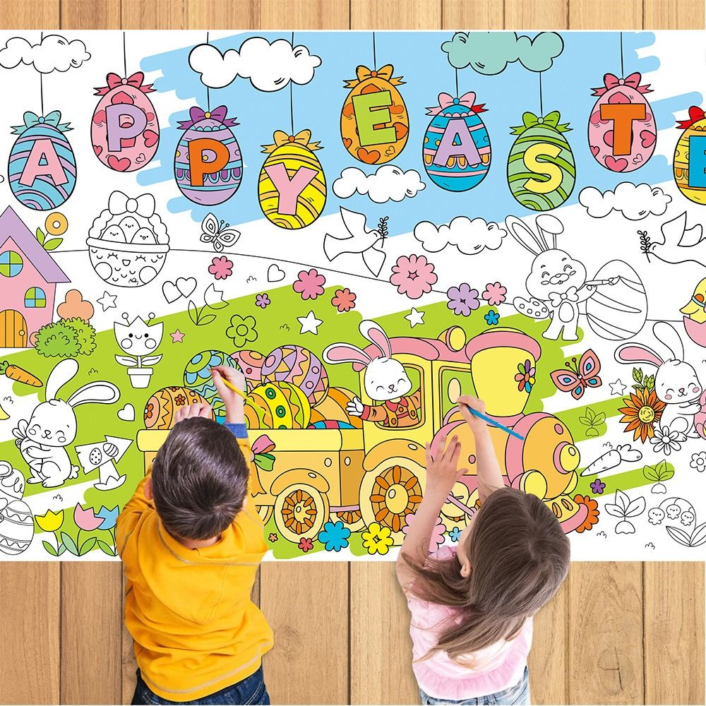 Póster para colorear gigante d - Art Craft Jumbo reseña y precio