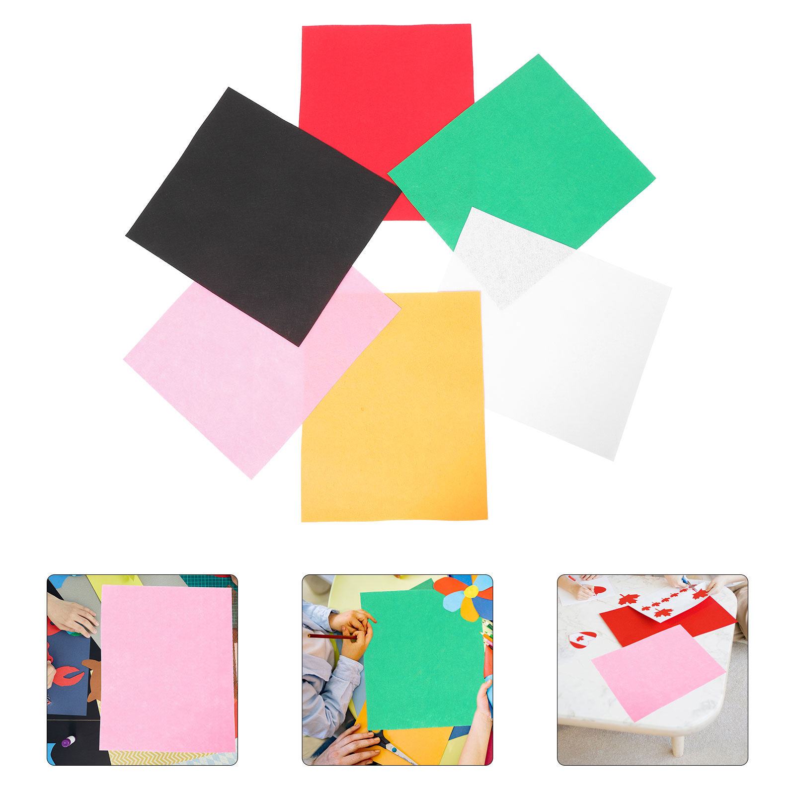 6 Hojas de Tela No Tejida para - Art Craft For Kindergarten reseña y precio