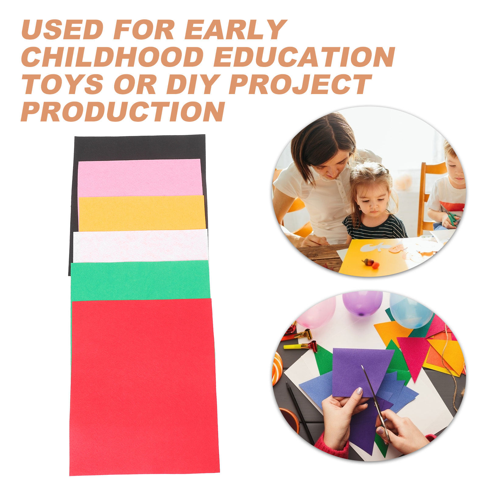 6 Hojas de Tela No Tejida para - Art Craft For Kindergarten reseña y precio