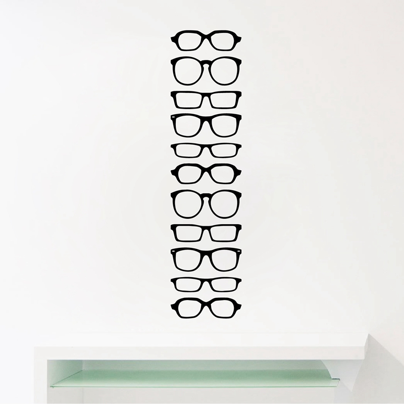 Pegatina de pared de vinilo de - Art Craft Glasses reseña y precio