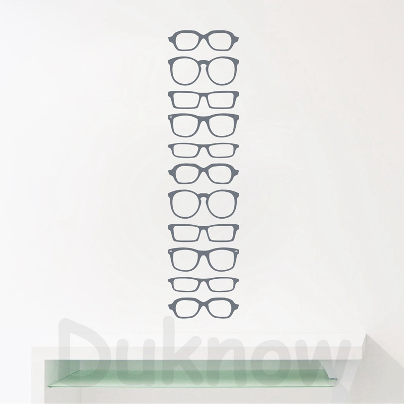 Pegatina de pared de vinilo de - Art Craft Glasses reseña y precio