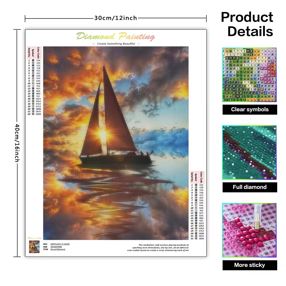 Pintura de Diamantes 5D de Leó - Art Craft Lion reseña y precio