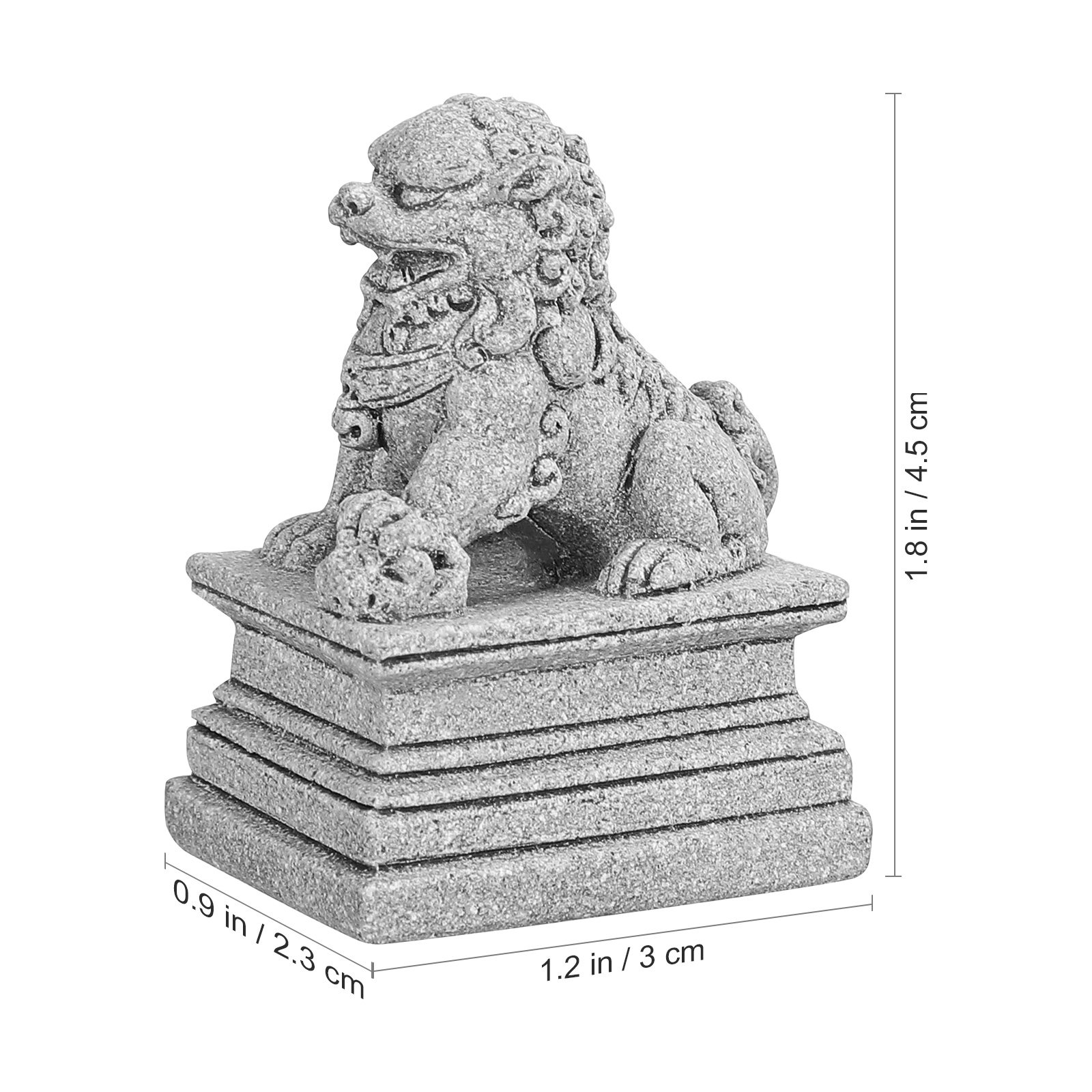 2 Piezas de Mini Estatuas de L - Art Craft Lion reseña y precio