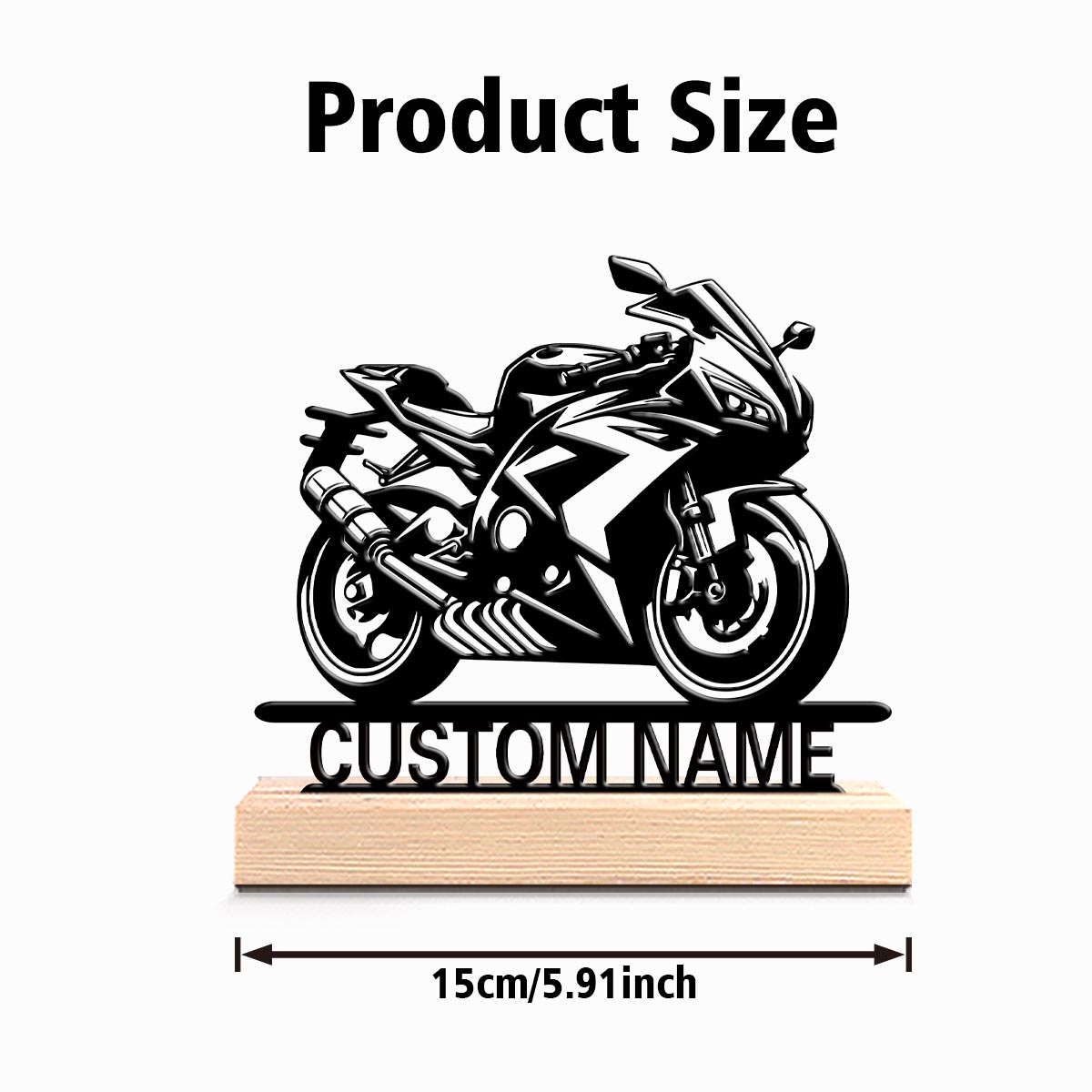 1 pieza Escultura de metal abs - Art Y Craft reseña y precio