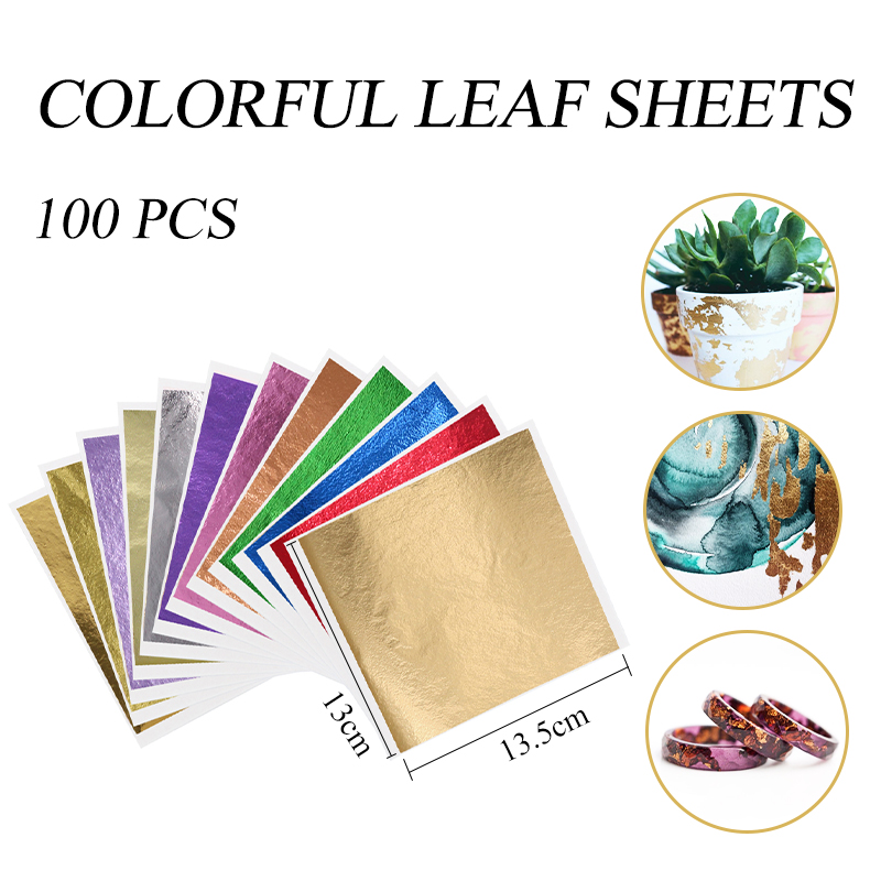Papel de aluminio negro de 13x - Art Craft Leaves reseña y precio