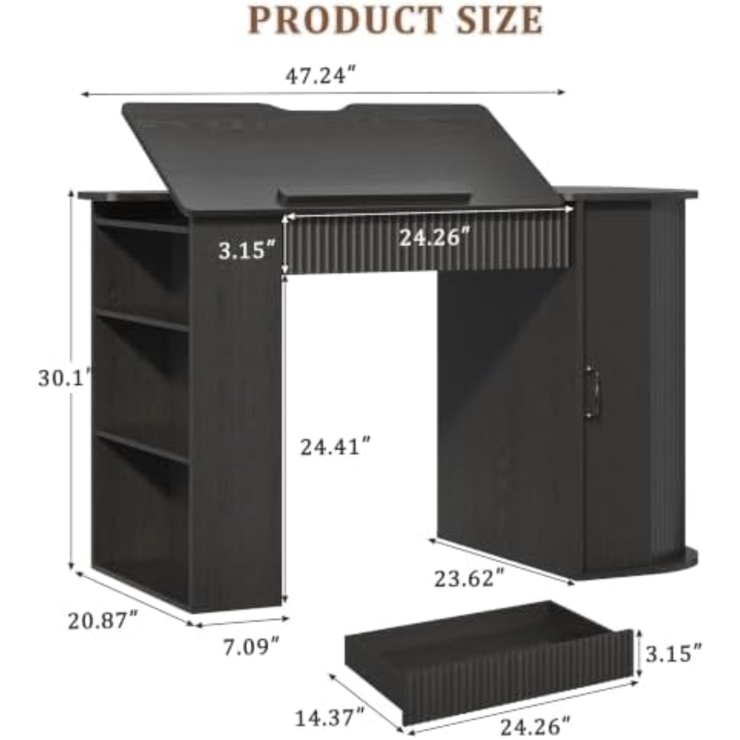 Mesa de Dibujo con Gabinete de - Art Crafts reseña y precio