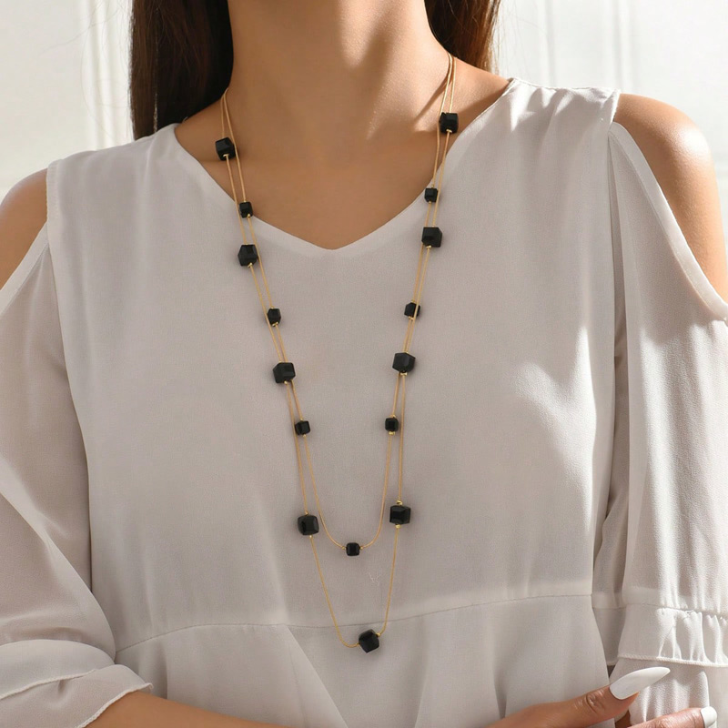 Nuevos collares largos de moda - Art Craft Glasses reseña y precio