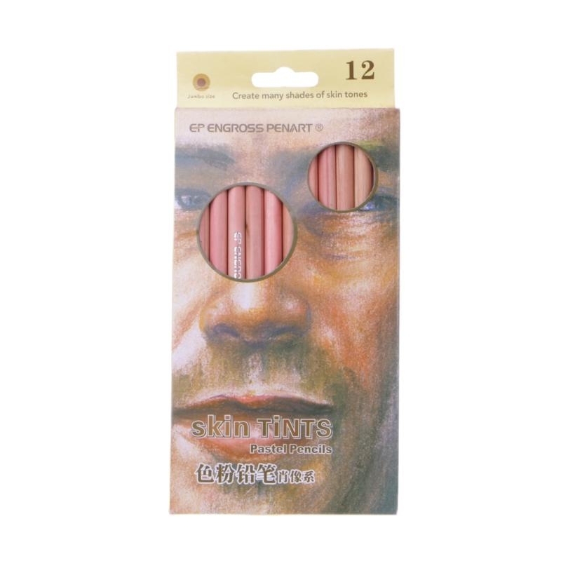 12 Uds. Lápices Pastel suaves  - Colored Pencil Professional reseña y precio