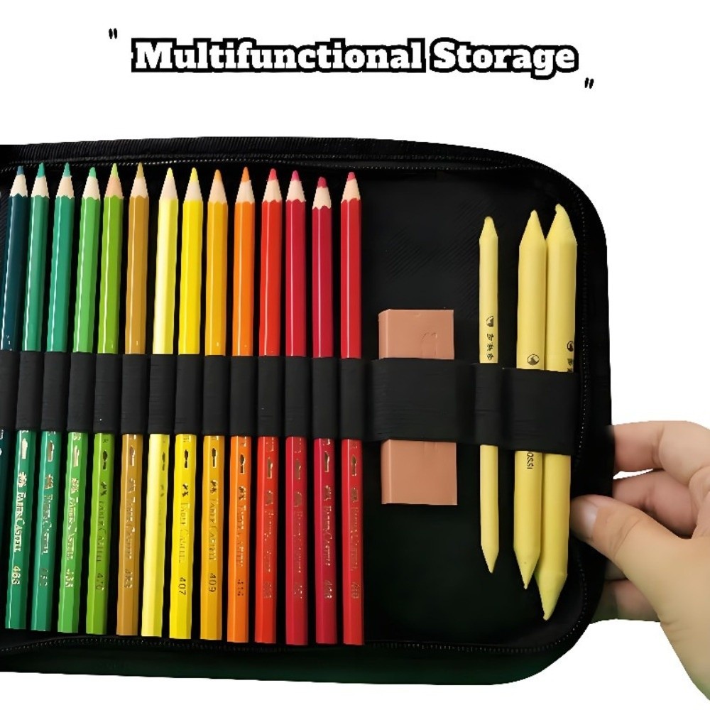 Estuche para lápices plegable  - Colored Pencil Professional reseña y precio