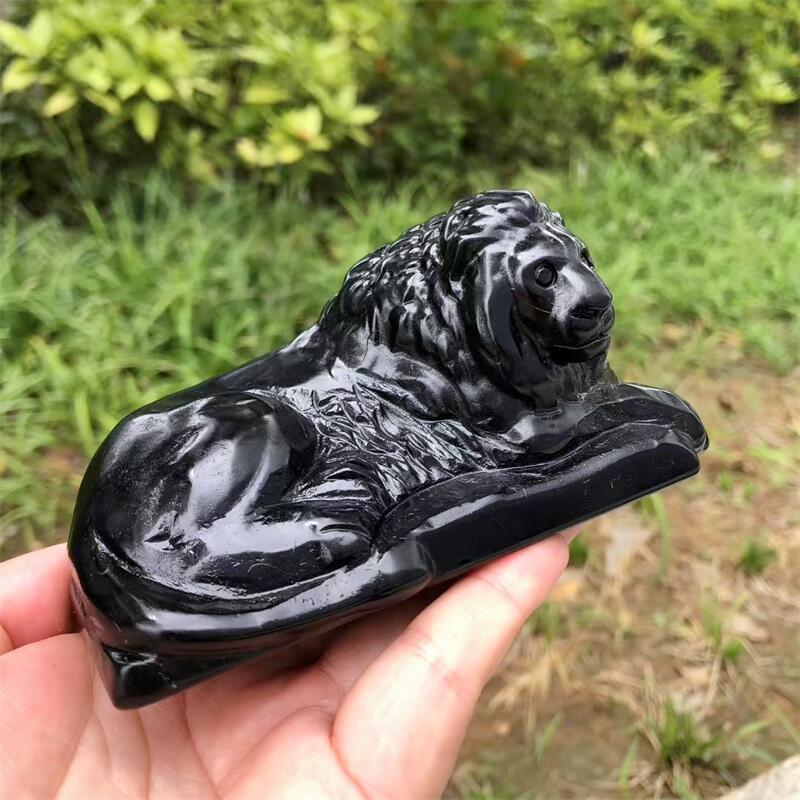 Obsidiana negra Natural, decor - Art Craft Lion reseña y precio