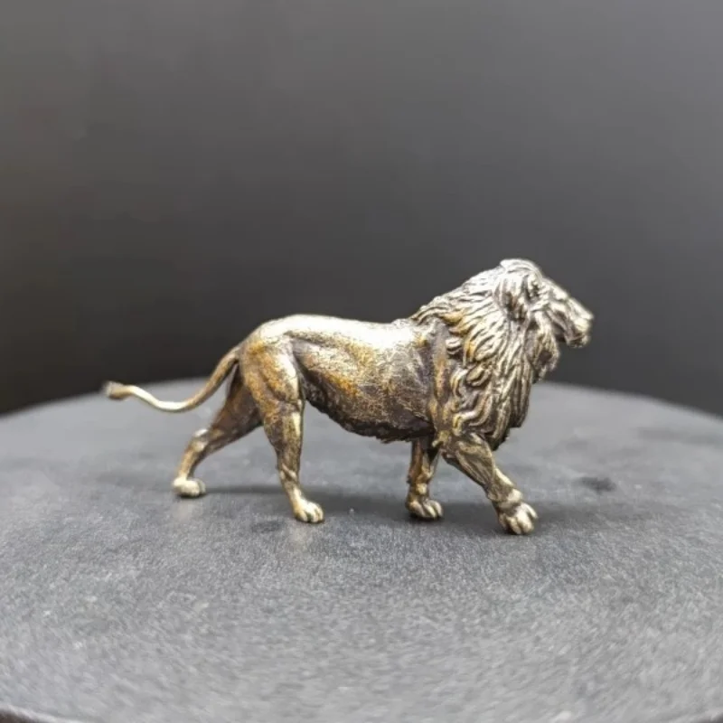 Mini escultura de león de lató - Art Craft Lion reseña y precio