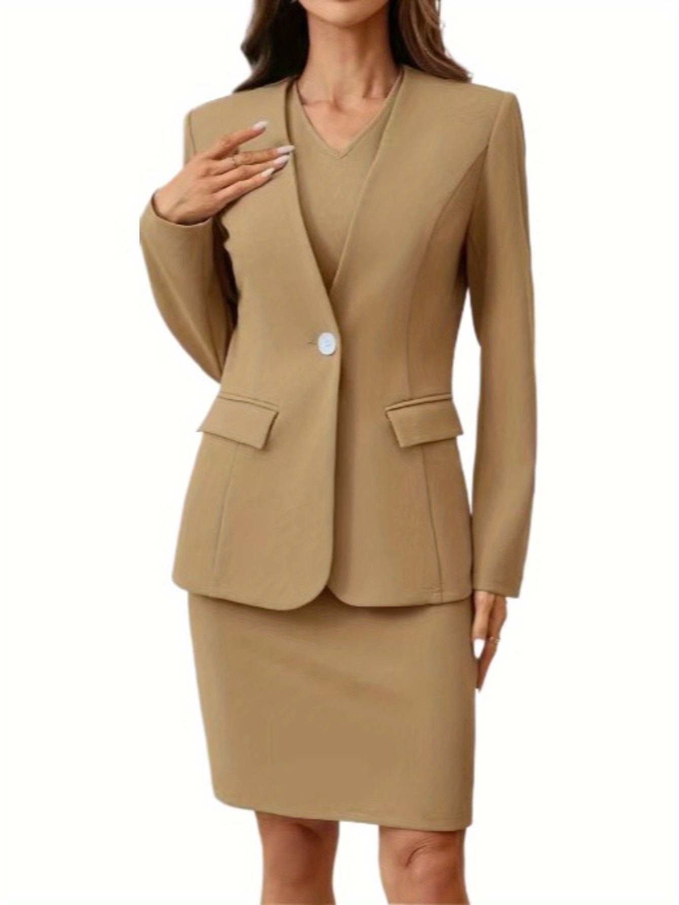 Vestido elegante de oficina pa - Colored Pencil Professional reseña y precio