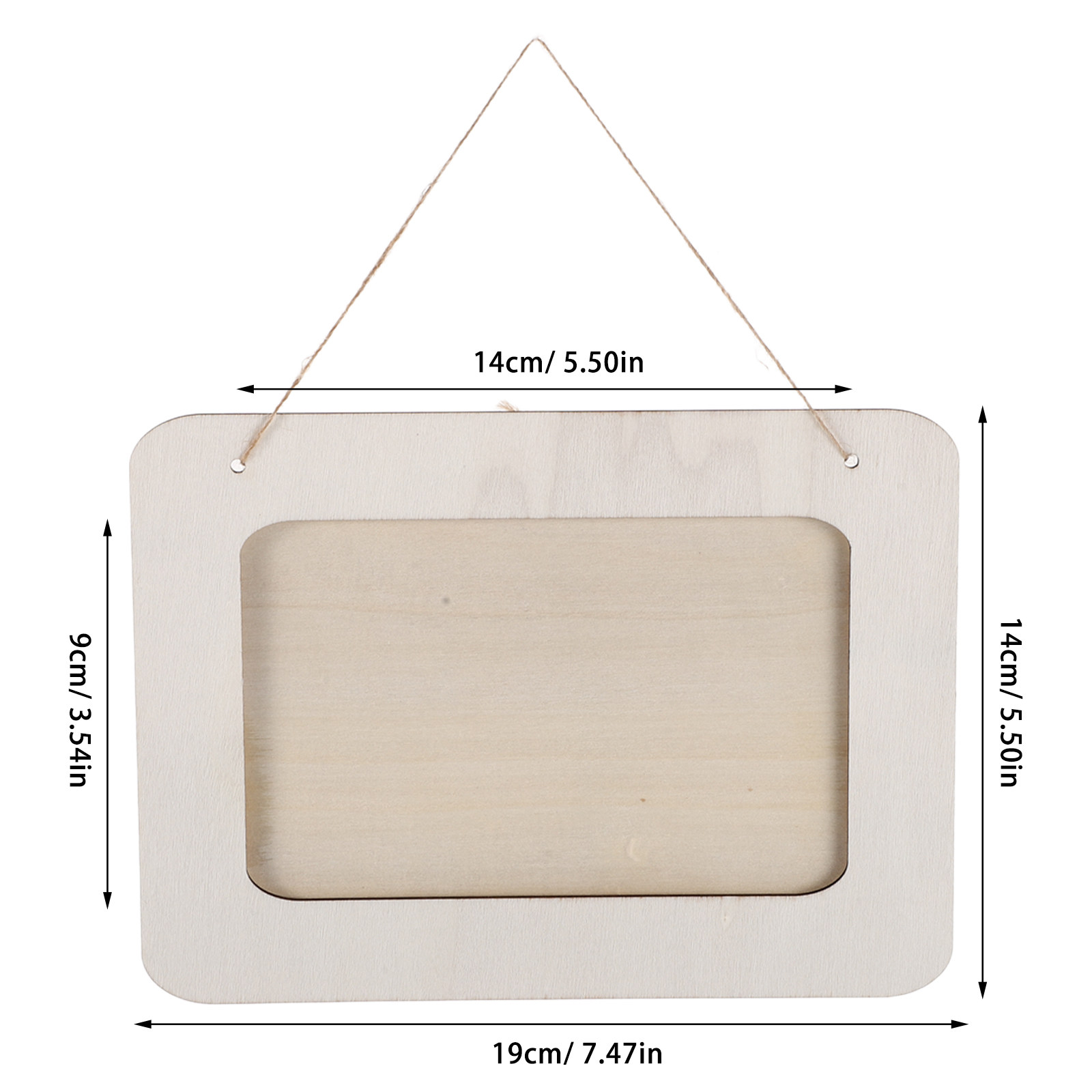 6 Marcos de Madera para Manual - Art Craft Preschool reseña y precio