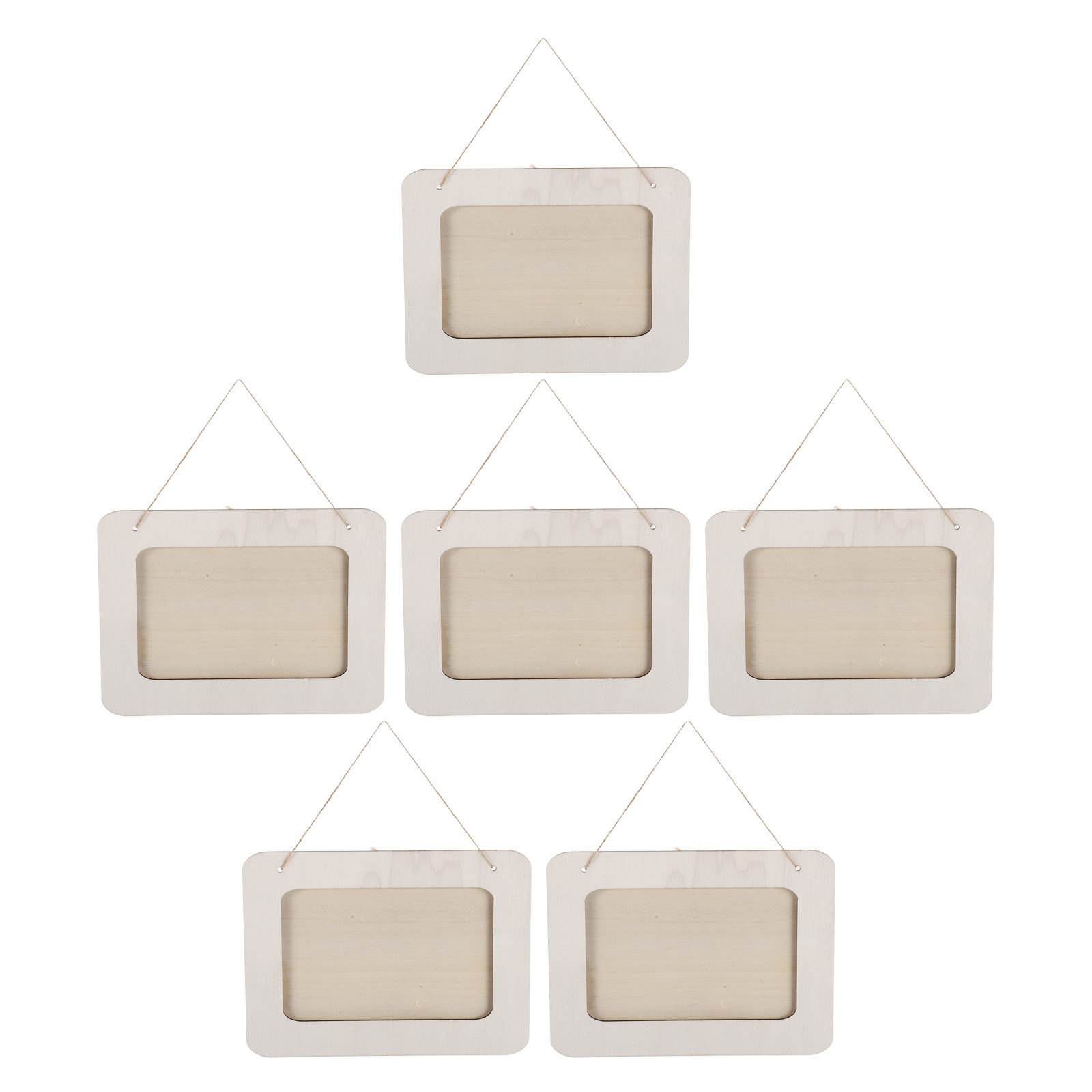6 Marcos de Madera para Manual - Art Craft Preschool reseña y precio
