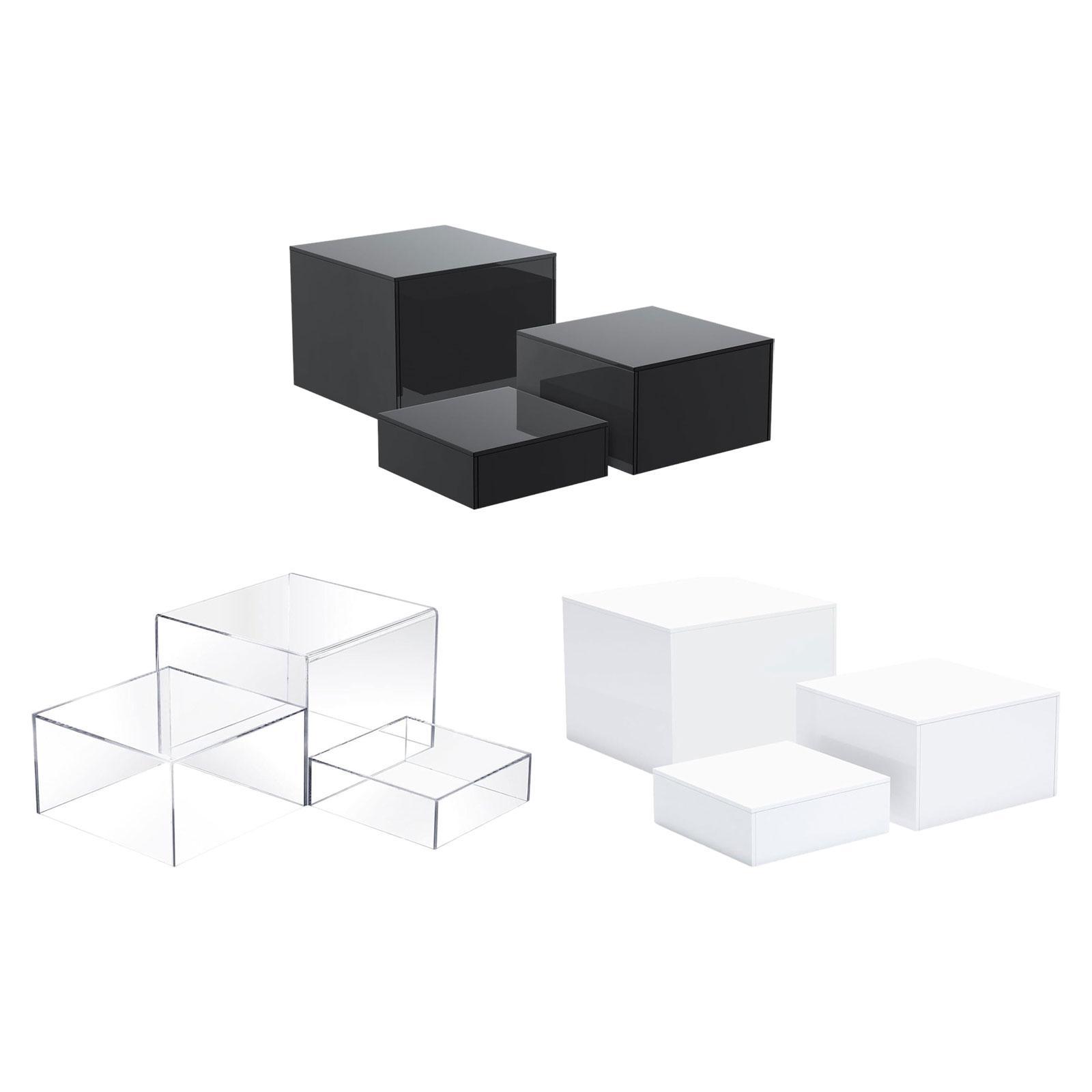 Juego de 3 Exhibidores de Cubo - Exhibition Of Art And Craft reseña y precio