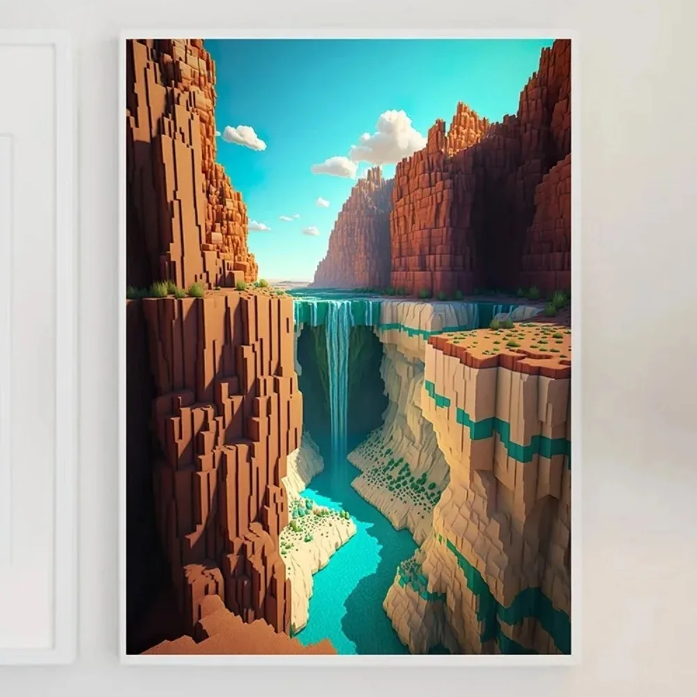 Lienzo Decorativo con Diseño d - Art Craft Game reseña y precio