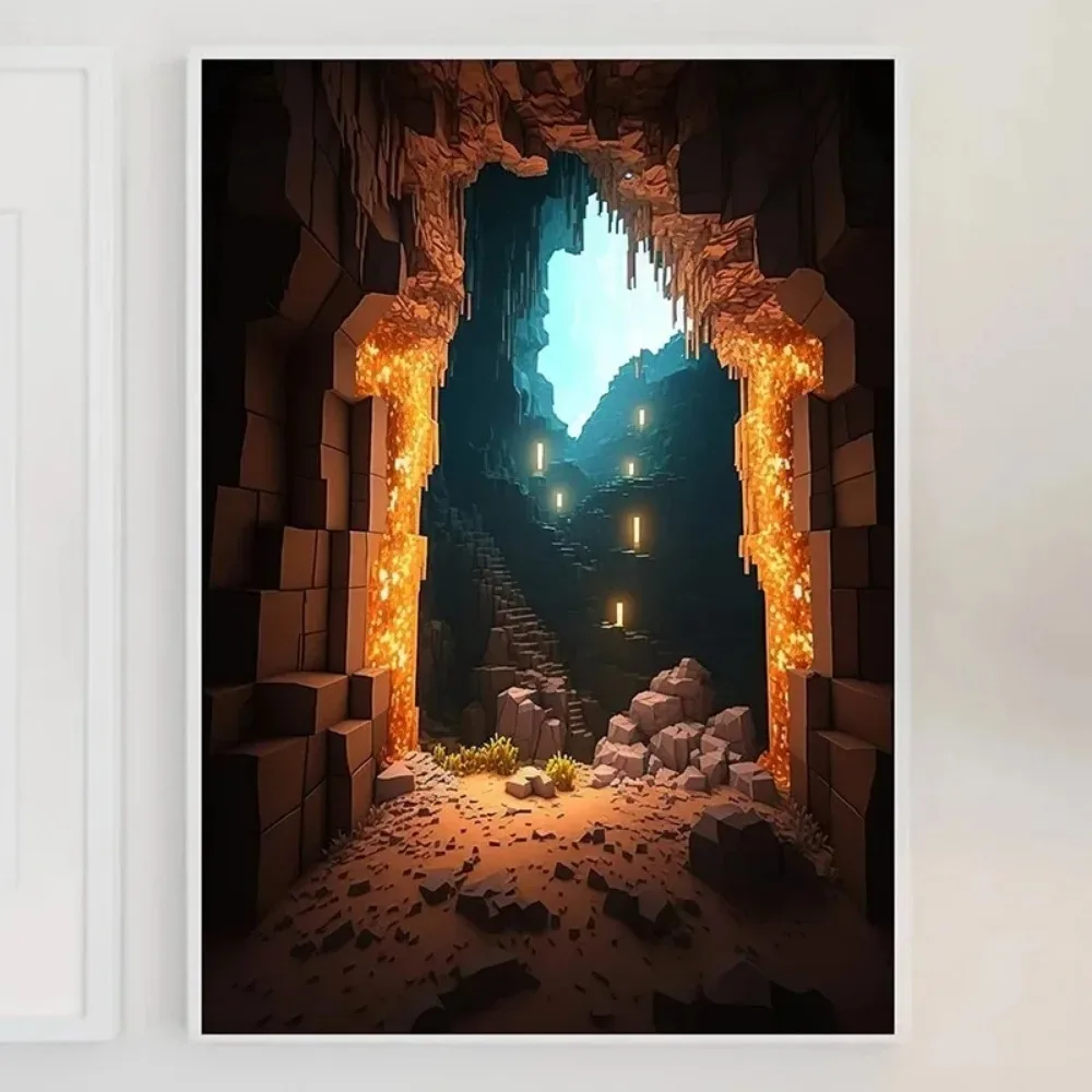 Lienzo Decorativo con Diseño d - Art Craft Game reseña y precio