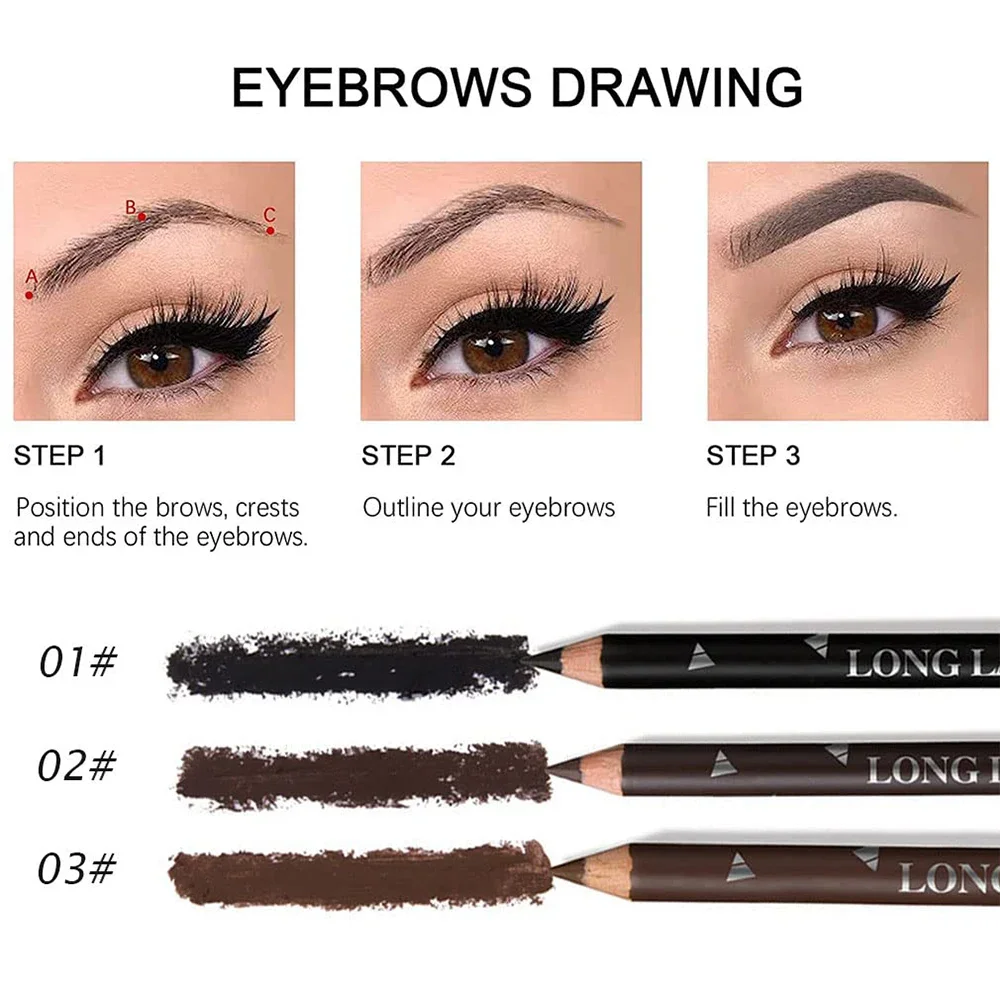 Lápiz de cejas para mujer, res - Colored Pencil Professional reseña y precio