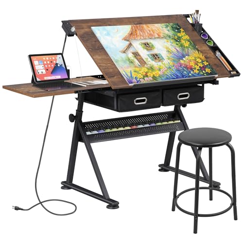Mesa de Dibujo Ajustable con T - Art Crafts reseña y precio