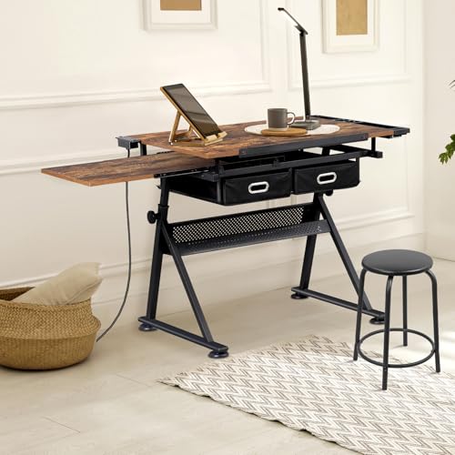 Mesa de Dibujo Ajustable con T - Art Crafts reseña y precio