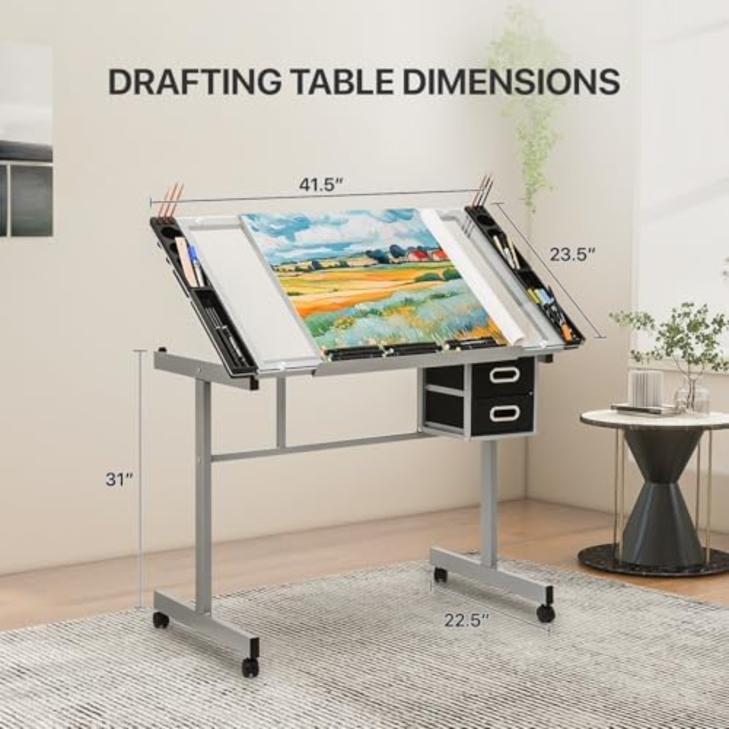 Mesa de dibujo profesional par - Art Crafts reseña y precio