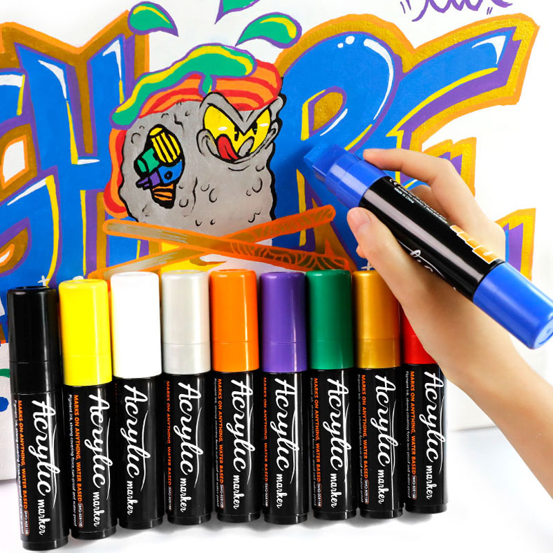 10 colores/juego de marcadores - Art Craft Jumbo reseña y precio