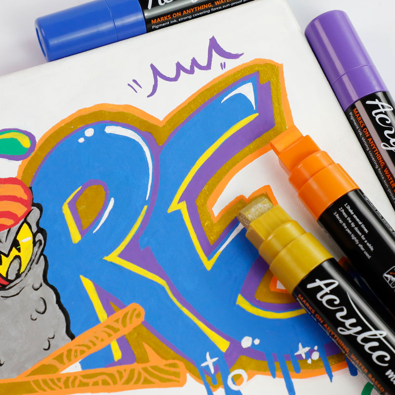 10 colores/juego de marcadores - Art Craft Jumbo reseña y precio