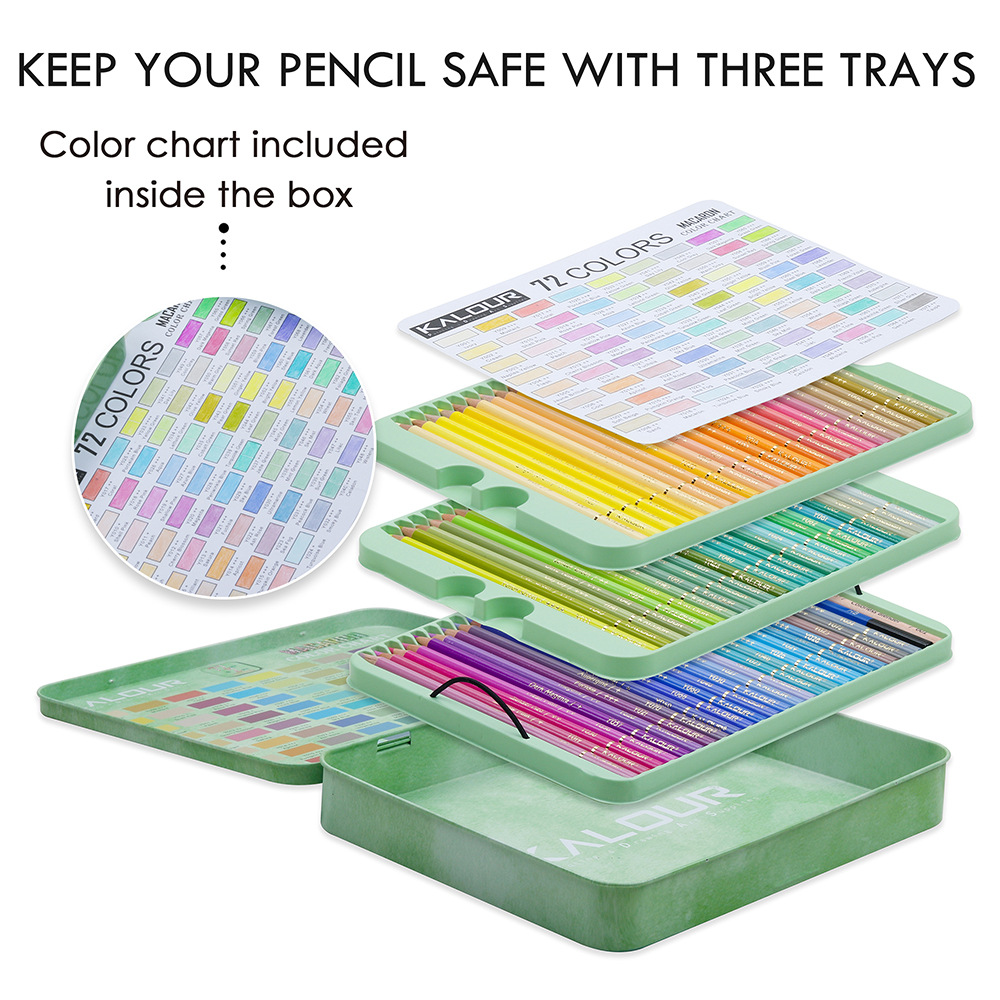 72 Uds. Lápices de colores Mac - Colored Pencil Professional reseña y precio