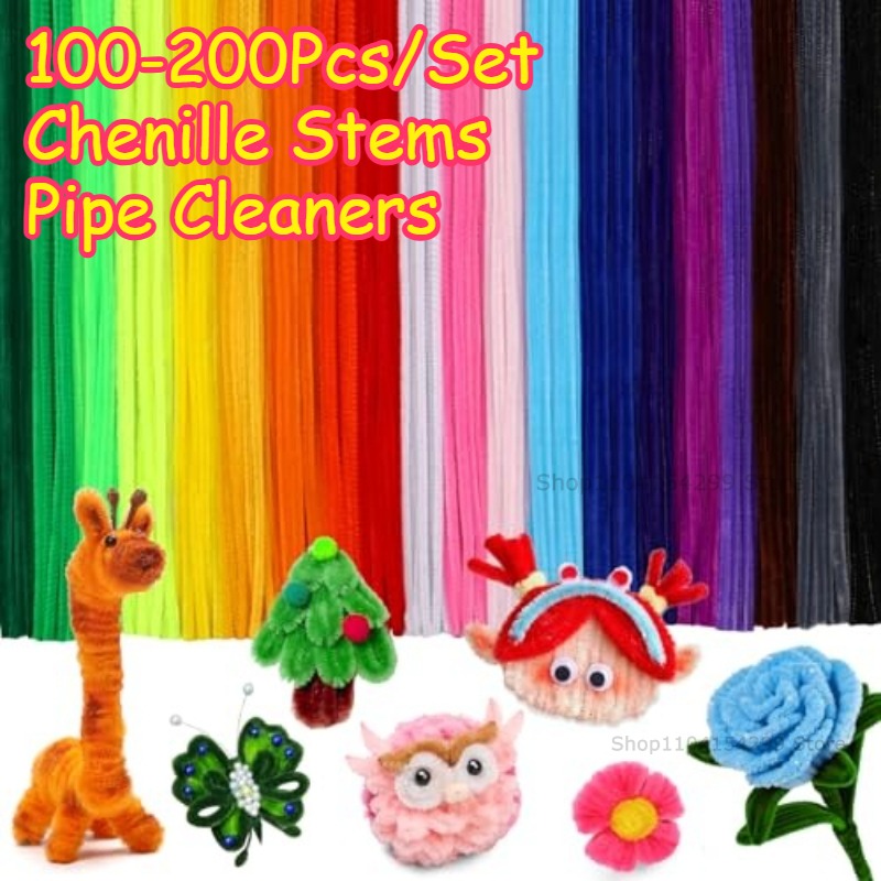 Limpiapipas de chenilla jumbo  - Art Craft Jumbo reseña y precio