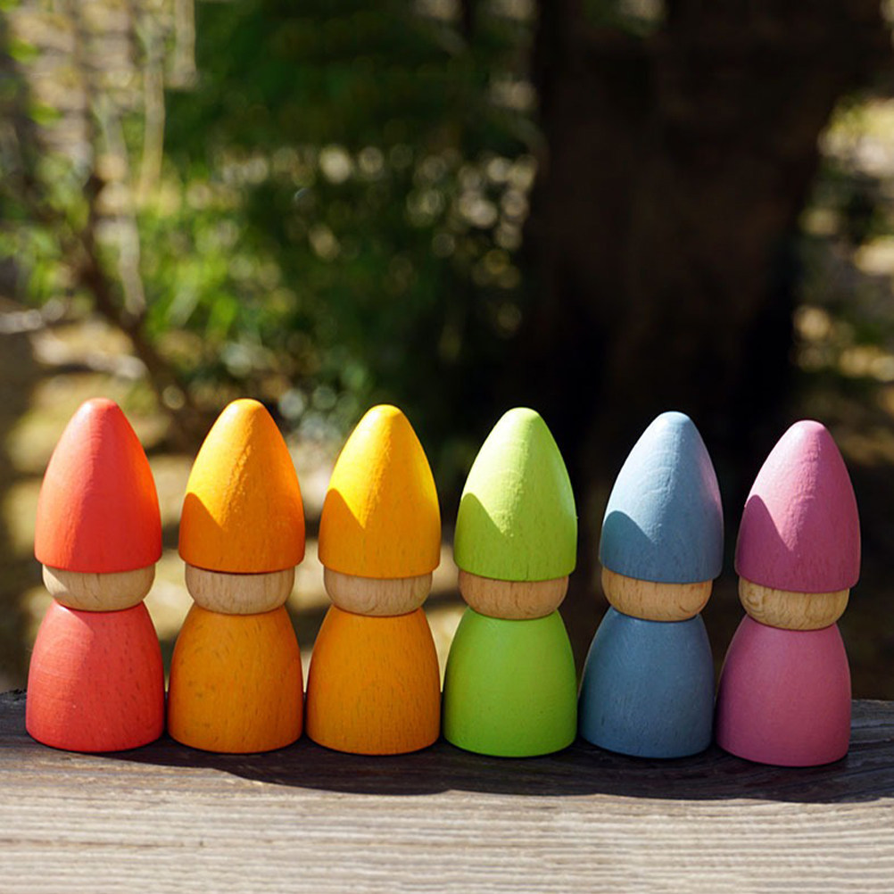 6 Figuras de Madera sin Pintar - Art Y Craft reseña y precio