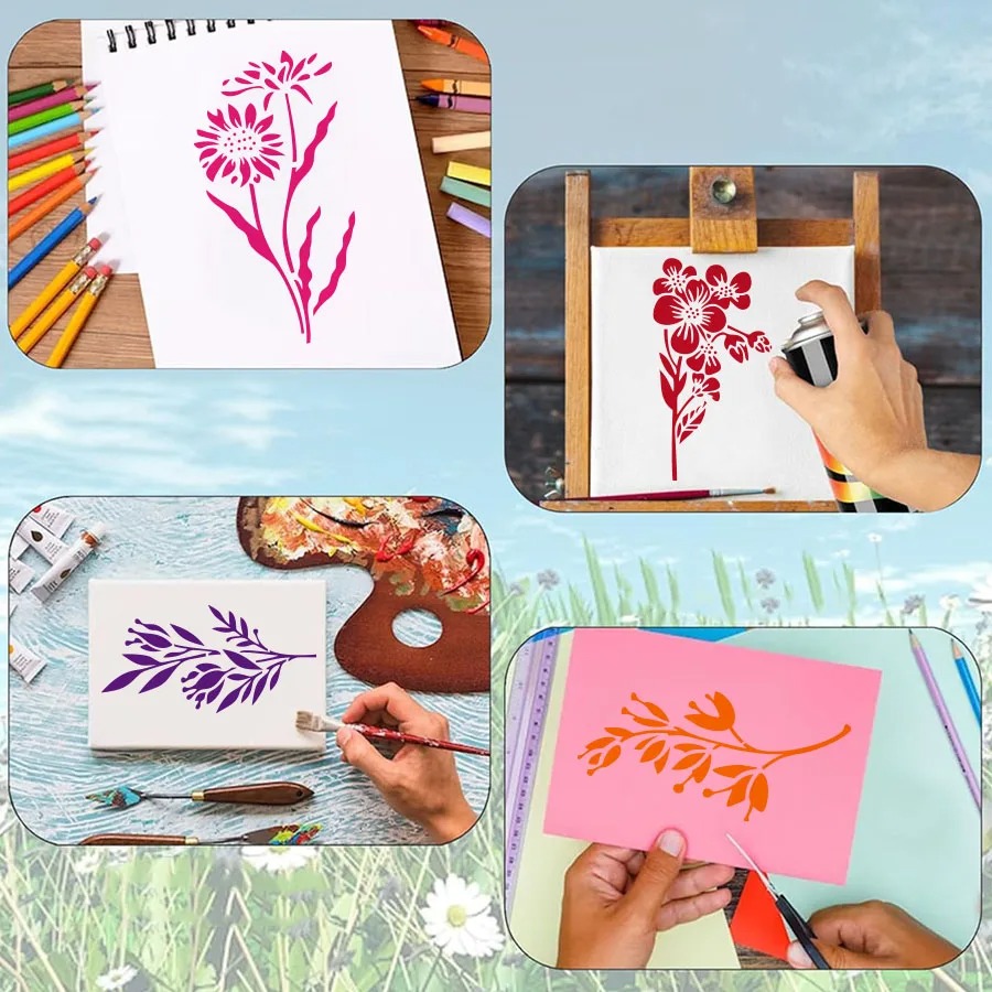 18 Plantillas de Flores y Hoja - Art Craft Leaves reseña y precio
