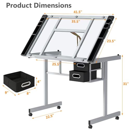 Mesa de Dibujo Ajustable con S - Art Crafts reseña y precio